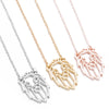 Stainless Steel Lion Necklace For Girl Kids Origami Animal Head Choker Necklaces Metal Jewelry Collars Dropship