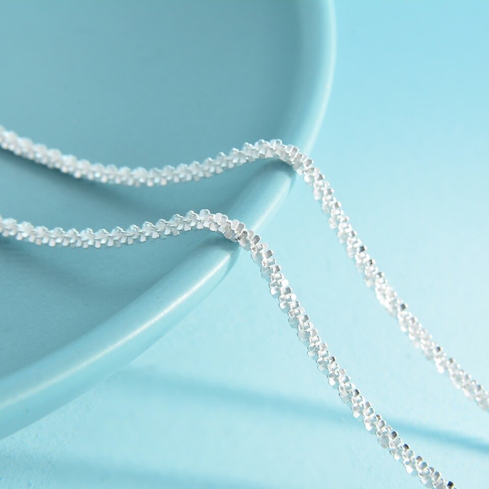 Starry Choker Necklace for Women Man Anniversary Bride Wedding Clavicle Chain with Shiny Flashing Jewelry for Wedding