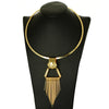 Statement Tassel Necklace Choker Gold/Silver Color Chain Necklace Lady Party Jewelry 2021 Women Accessories