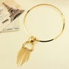 Statement Tassel Necklace Choker Gold/Silver Color Chain Necklace Lady Party Jewelry 2021 Women Accessories