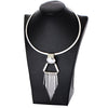 Statement Tassel Necklace Choker Gold/Silver Color Chain Necklace Lady Party Jewelry 2021 Women Accessories