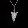 The Lord Necklace of Arwen Evenstar Pendent Movie Jewelry Crystal Twilight Star Pendent Torque Gift for Women