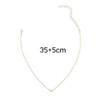 Tiny Heart Necklace for Women SHORT Chain Heart Shape Pendant Necklace Gift Bohemian Choker Necklace Drop Shipping