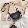 Transparent PVC Crossbody Bag Women PU Acrylic Chain Ladies Shoulder Messenger Flap Handbags