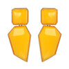 Fashion Trendy CZ Crystal Earrings For Women Statement Jewelry Geometric Drop Earrings Party Accessories