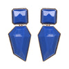 Fashion Trendy CZ Crystal Earrings For Women Statement Jewelry Geometric Drop Earrings Party Accessories