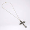 Vintage Cross Pendant Necklace for Women Men Long Chain Punk Goth Trendy Jewelry Accessories Choker Gothic  New