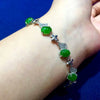 Fashion Vintage Female And Women Retro Thai SIlver S925 Sterling Silver Natural Bracelet