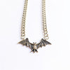 Vintage Punk Gothic Bat Chain Necklace For Women Animals Choker Halloween Collar Hip Hop Girls Jewelry Gift