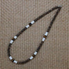 Vintage Rustic Beaded Necklace Men Natural Coconut Shell Surfer Necklace For Men Tribal Jewelry Gift For Him CO-01