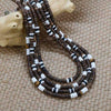 Vintage Rustic Beaded Necklace Men Natural Coconut Shell Surfer Necklace For Men Tribal Jewelry Gift For Him CO-01