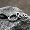 Vintage Women Men Snake Stainless Steel Pendant Chain Necklace Jewelry BP8-492