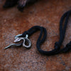 Vintage Women Men Snake Stainless Steel Pendant Chain Necklace Jewelry BP8-492