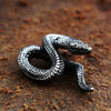Vintage Women Men Snake Stainless Steel Pendant Chain Necklace Jewelry BP8-492