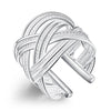 Weave Network Rings For Women Wedding Engagement Ring Vintage Party  Fine Jewelry GaaBou Jewellery