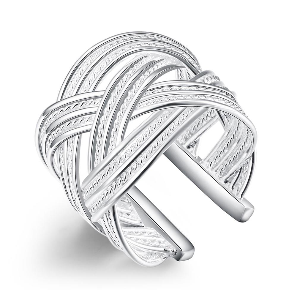 Weave Network Rings For Women Wedding Engagement Ring Vintage Party  Fine Jewelry GaaBou Jewellery