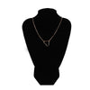 Women Choker Collar Open Cuff Necklace Chain Charming Hollow Heart Choker Necklace Girl Simple Trendy Jewelry