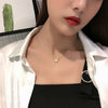Women Contracted Neck Collar Bone Chain Temperament Butterfly Necklace Pendant Jewelry