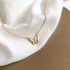 Women Contracted Neck Collar Bone Chain Temperament Butterfly Necklace Pendant Jewelry