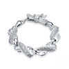 Women Men's Loong Bracelets on Hand  Silver Colour Jewelry 2022 Trend Accessories  Christmas GaaBou