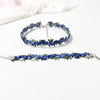Women Necklace Bracelet Temperament Flower Shape Embroidery Clavicle Chain Temperament Jewelry Daily Accessories