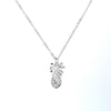 Women Pineapple Pendant Necklace Vintage Fruit Cute Choker Link Chain Necklaces Jewelry Accessories Girls Gift