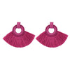 Fashion Women Tassel Earrings 2020 Brincos Boho Statement Fringe Earings Circle Vintage Fan Shape Dangle Earring Modern Jewelry