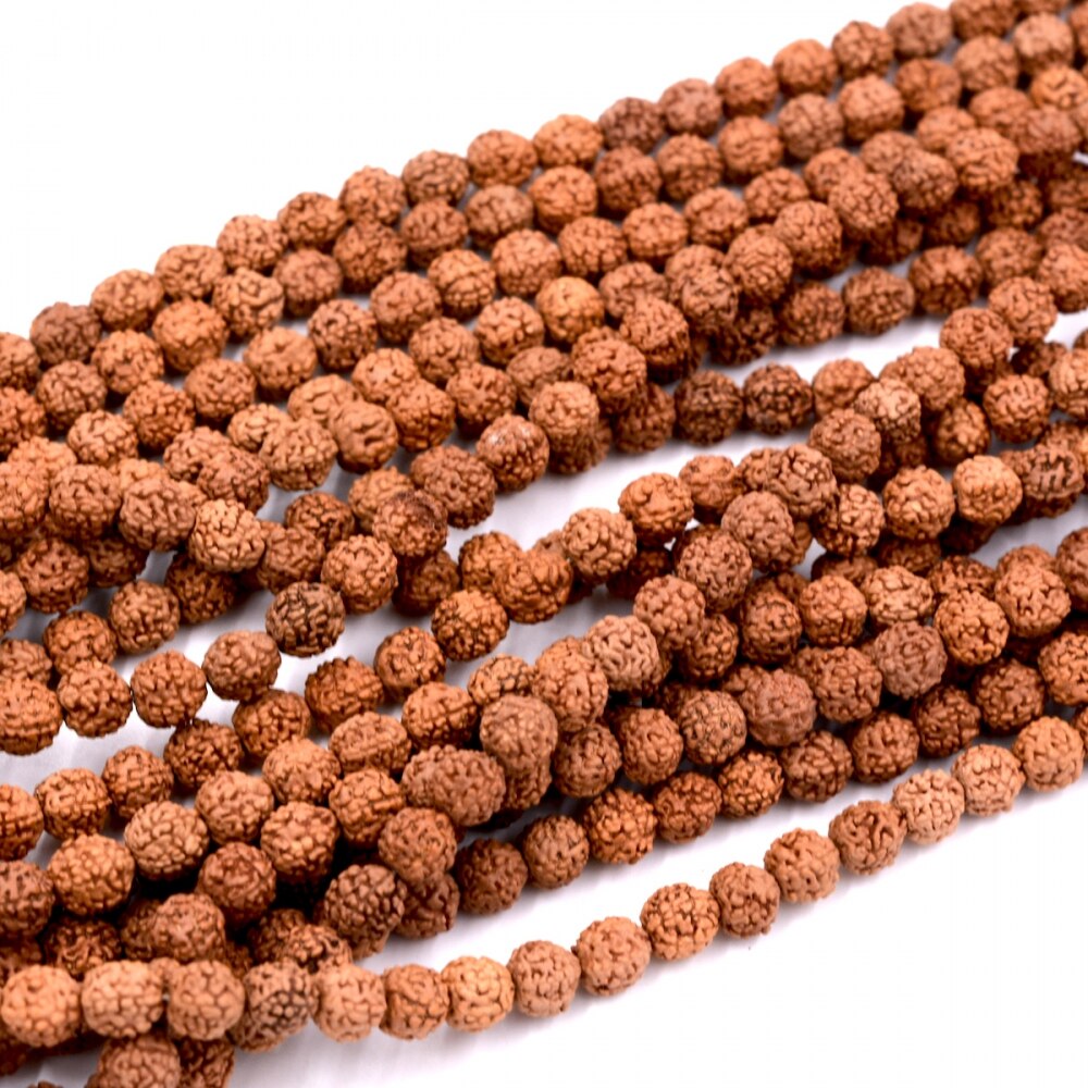 Women chain jewelry 8mm Tibet Buddhism 108 beads Rudraksha Seeds Prayer Bead Mala Necklace Jewelry Women Gift Party