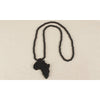 Wood Made Necklace Pendant & Chain African Map Gift for Men/Women Ethiopian Trendy Jewelry Accessories