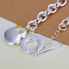 charms 925 Stamp silver romantic heart Pendant Bracelets for women Wedding party gifts fine noble Jewelry temperament