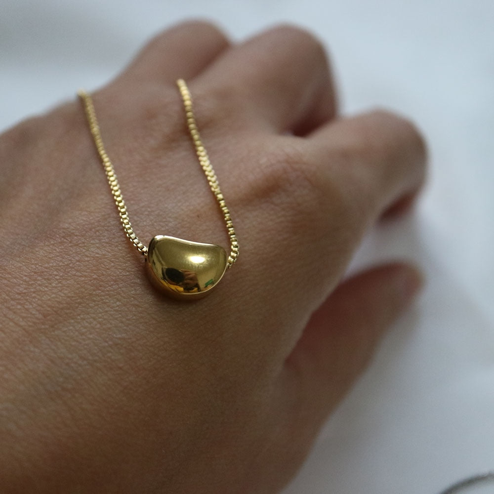 cute silver plated choker for women Simple short chain necklace jewellery for female Choker Clavicle Chain for girls