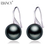 Fashion high quality pearl earrings High Luster Pearl jewelry Classic 925 silver earrings for women Party wedding earrings