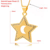 hip-hop trend English letters romantic love heart-shaped oil drop necklace inlaid zirconium personality clavicle chain