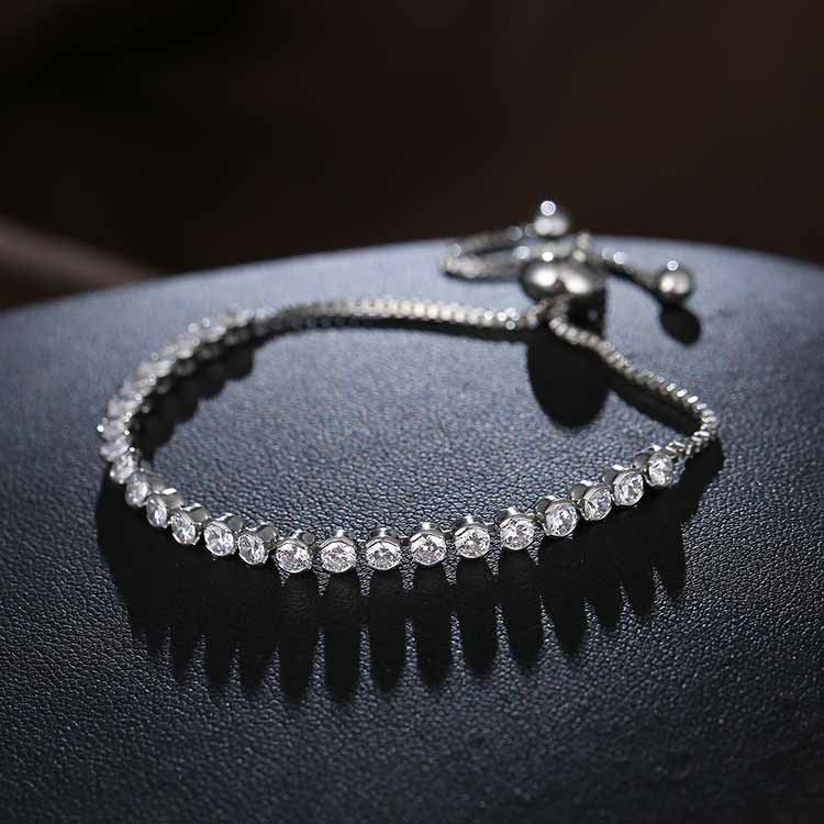 Fashion jewelry New Fashion Crystal from Swarovski Bracelet Flashing little Bangles Women Romantic Christmas gift