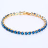 Fashion jewelry New Fashion Crystal from Swarovski Bracelet Flashing little Bangles Women Romantic Christmas gift