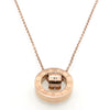 Fashion jewelry temperament Roman numerals Crystal from Swarovski necklace women plated double LOOP transport bead necklace