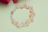Fashion natural pearl bracelet for ladies pearl Bracelet jewelry rice-shaped Multi-layer pearls brcelets