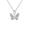 butterfly pendant necklace hip hop wild retro simple alloy clavicle chain sale