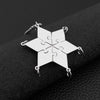 friendship necklace pendant student six-person star puzzle pendant jewelry sale