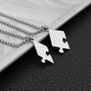 friendship necklace pendant student six-person star puzzle pendant jewelry sale