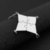 friendship necklace pendant student six-person star puzzle pendant jewelry sale