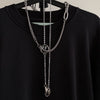personality sweater chain men and women hanging ornaments hip hop iron chain sale
