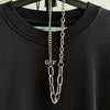 personality sweater chain men and women hanging ornaments hip hop iron chain sale
