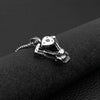 punk style mask men's pendant titanium steel hanging neck jewelry student hipster sale