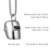 punk style mask men's pendant titanium steel hanging neck jewelry student hipster sale