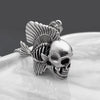 punk style mask men's pendant titanium steel hanging neck jewelry student hipster sale