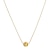 simple small golden ball clavicle chain romantic temperament women's stainless steel snake bone chain