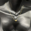simple small golden ball clavicle chain romantic temperament women's stainless steel snake bone chain