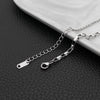 stainless steel wild necklace female hip hop simple short clavicle chain