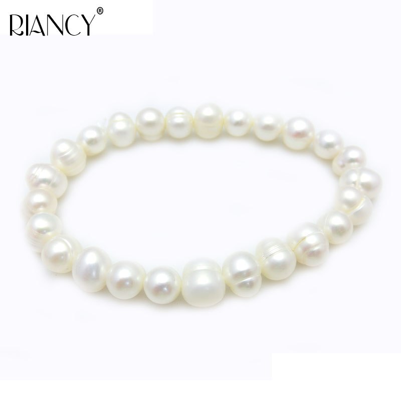 Fashion truly Natural Pearl Bracelet Five styles Pearls Bracelet Elastic rope Pearl Jewelry for Women